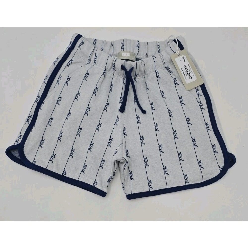 NWT Kith Script Knit Jordan Short Sandrift S Coastal Streetwear Athletic Resort
